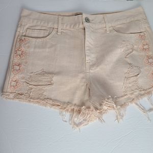Hollister Short-Short high-rise distress